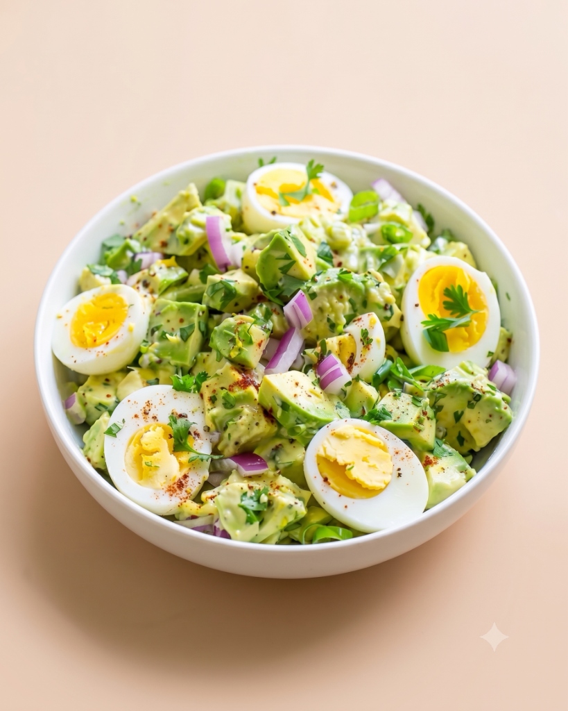 Avocat + œuf